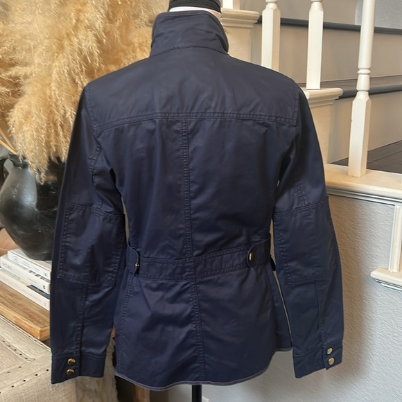 J.Crew Relaxed Boyfriend Field Navy Blue Jacket Size Small - Picture 6 of 8